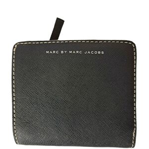 Marc By Marc Jacobs Black Compact Mini Wallet‎